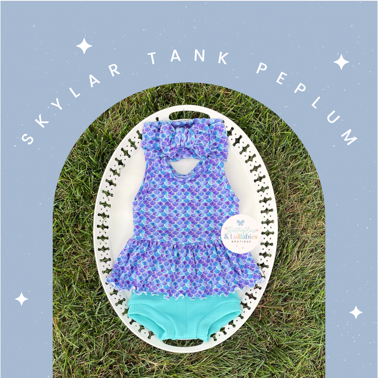 Skylar Peplum Tank Top