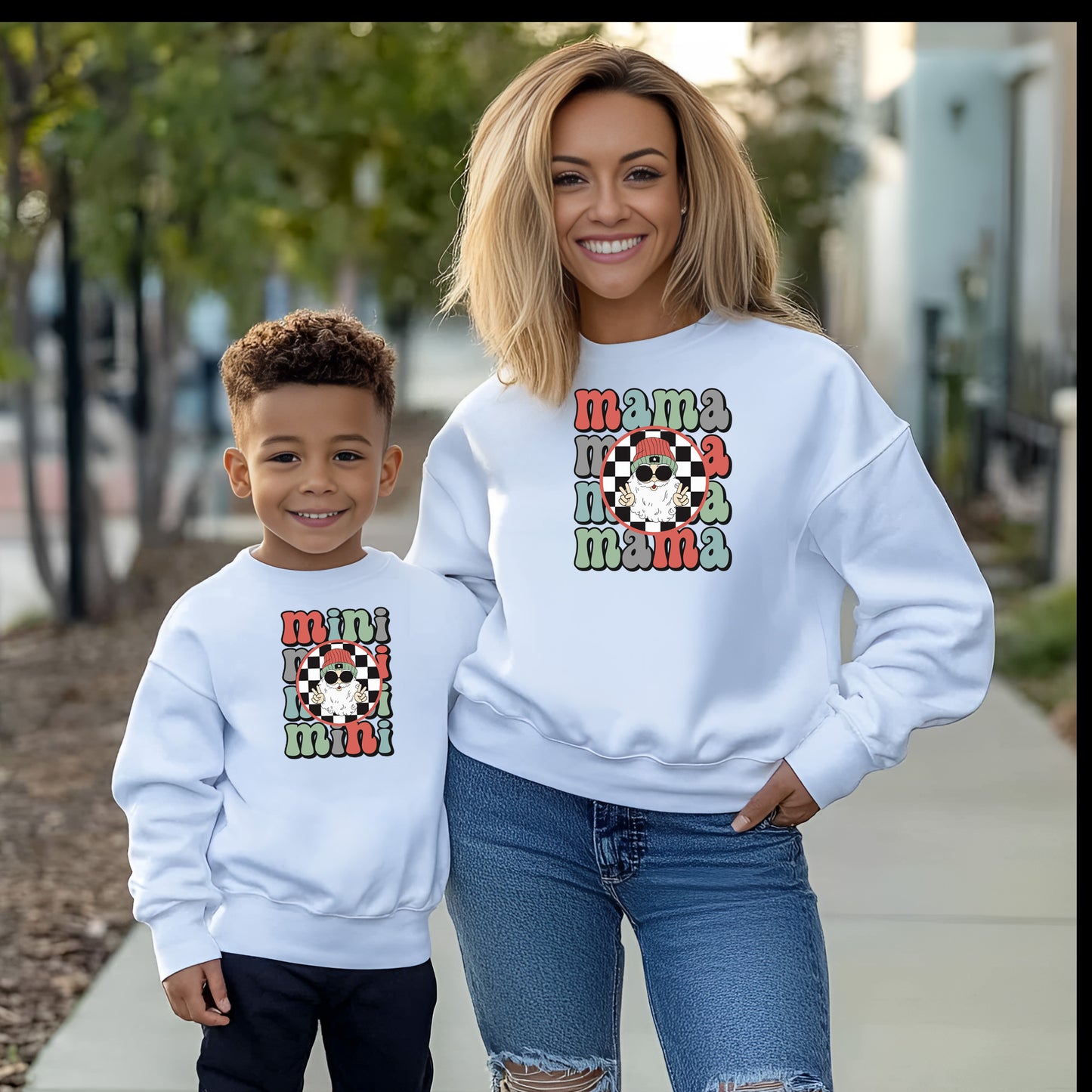 Mama & Mini Christmas Crewneck Set