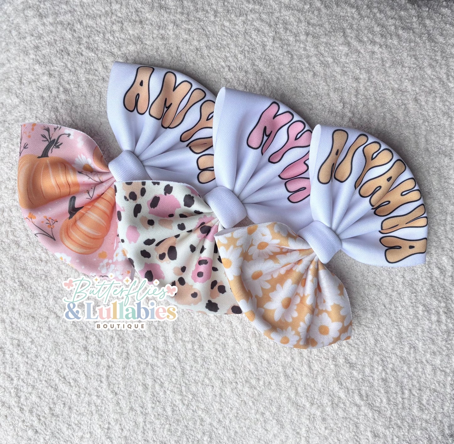 Autumn Name Bow