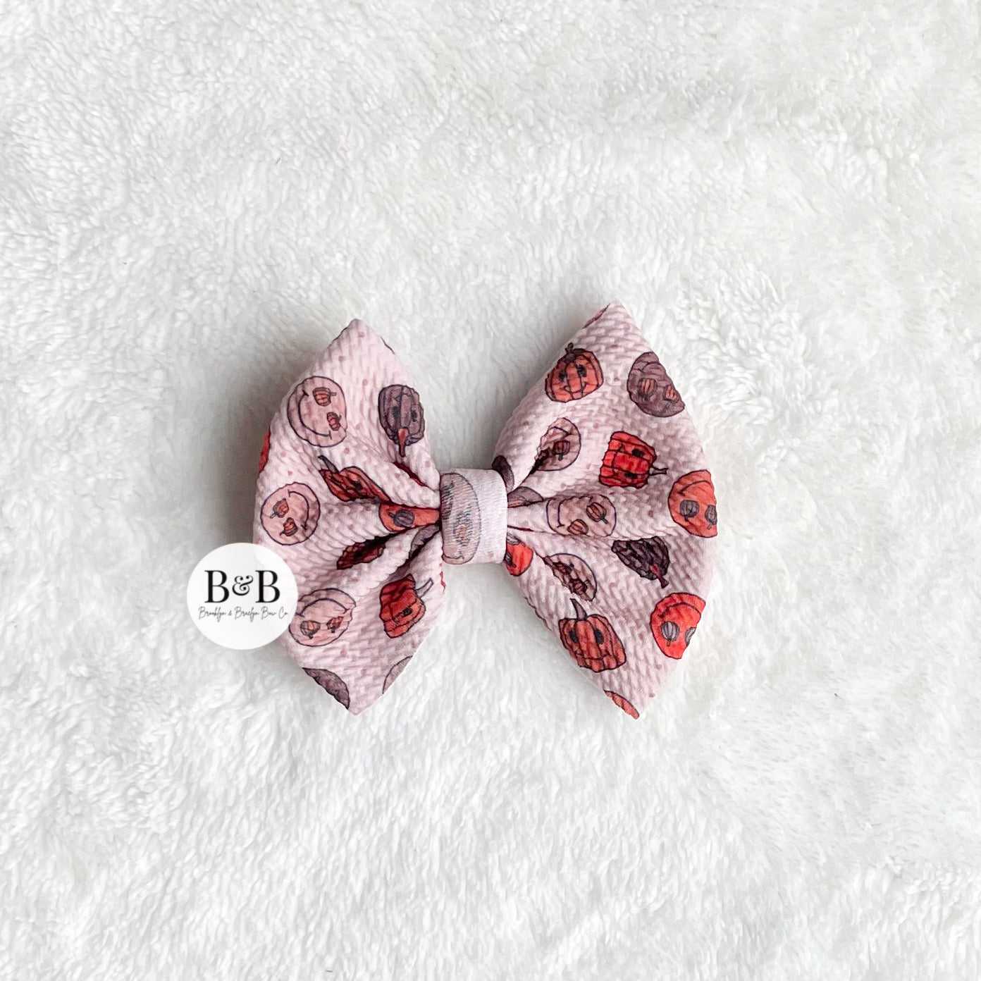 Pumpkin Princess Bow