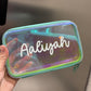 Personalized Zippered Pencil Case