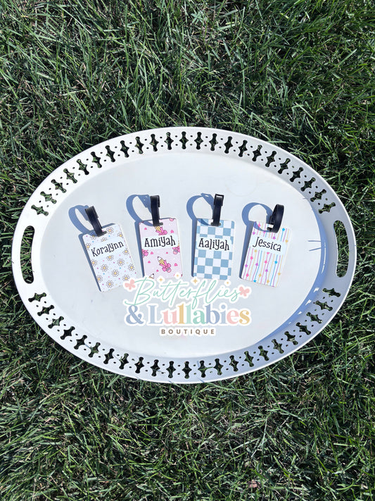 Personalized Bookbag Tag