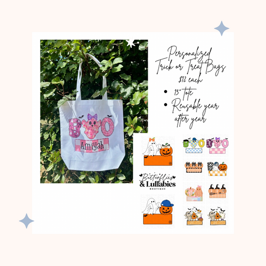 Personalized Trick or Treat Bag