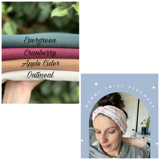 Fall Solids Mommy Twist Headwrap