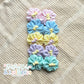 Pastel Flower Piggy Bows